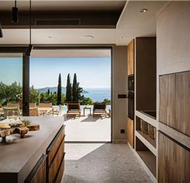 6 Bedroom Villa with Heated Infinity Pool and Sea Views in Orašac, Dubrovnik Riviera, sleeps 10-12